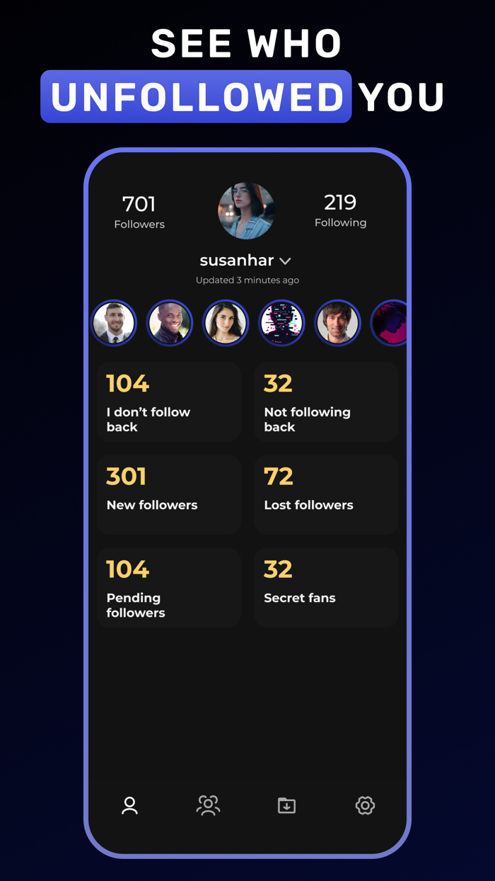 Reports - Unfollowers Tracker