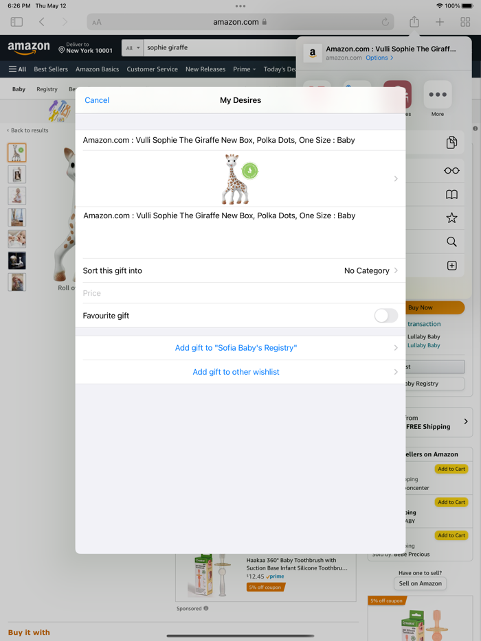 My Desires - Wishlist