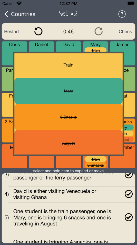 #5. Within Reason Logic Puzzles (iOS) By: Eamonn and Ian llc