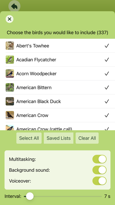 Chirp! Bird Songs & Calls USA Screenshot