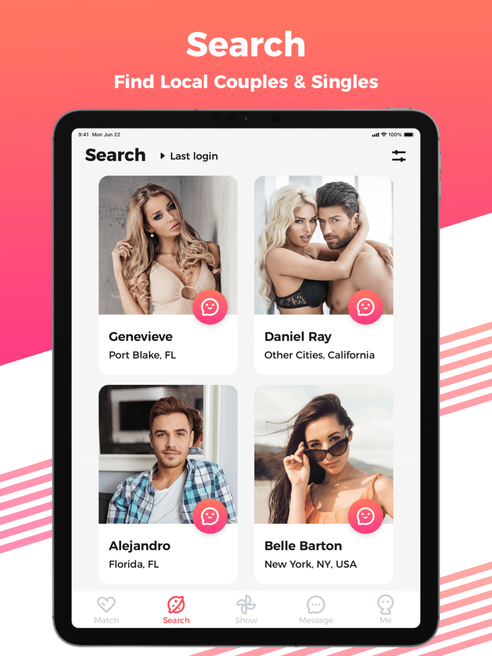 Threesome Swingers App - 3way