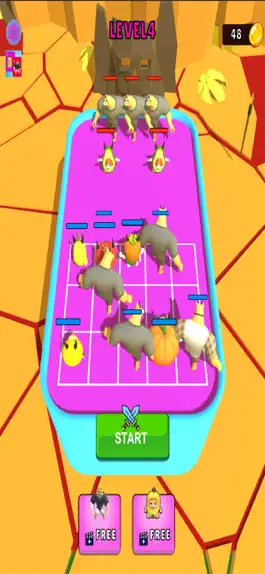Game screenshot Merge Banana Cat Fight: Master mod apk