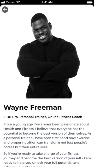 WayneFitWorld Screenshot
