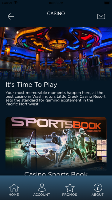 Little Creek Casino Resort Screenshot