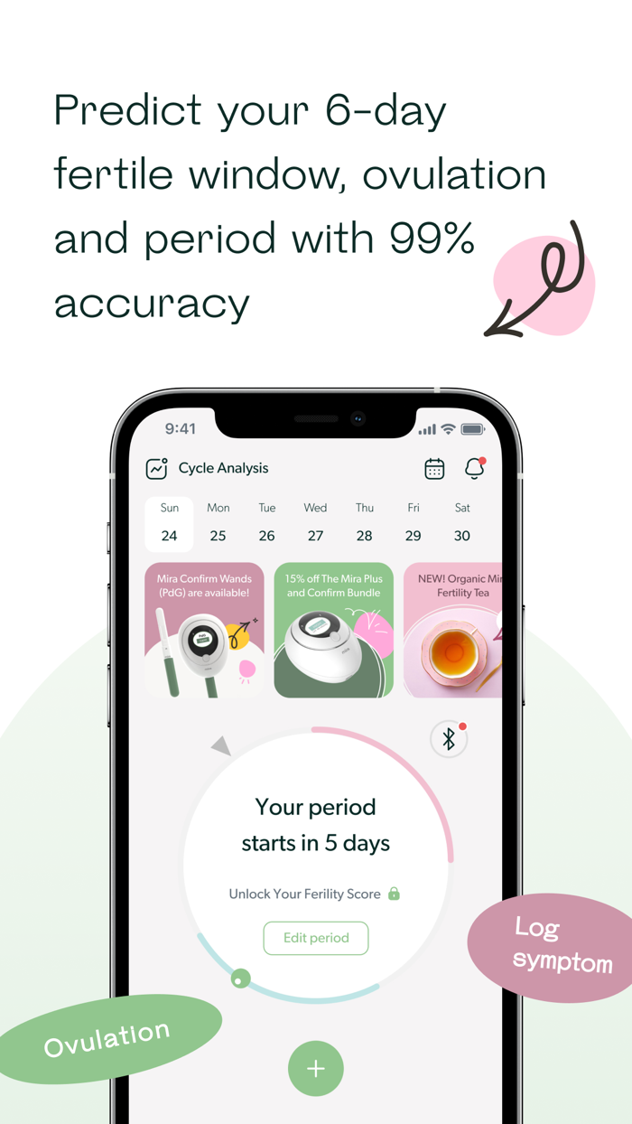 Mira Fertility and Cycle Tracker