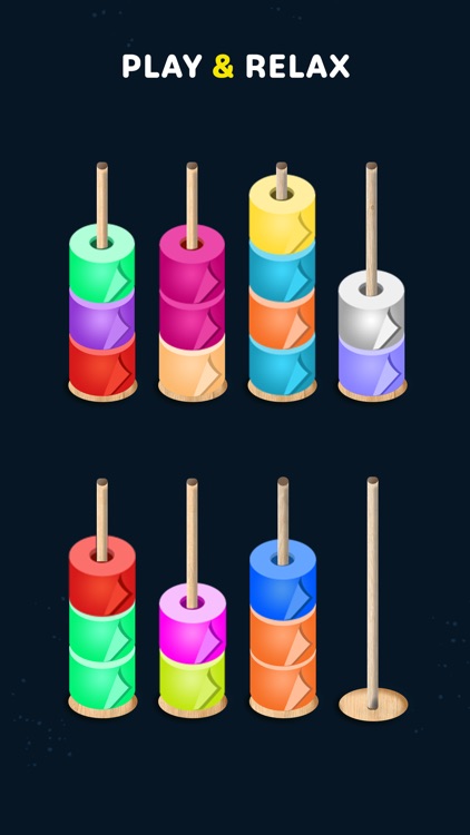 Color Sort and Pro Tic Tac Toe