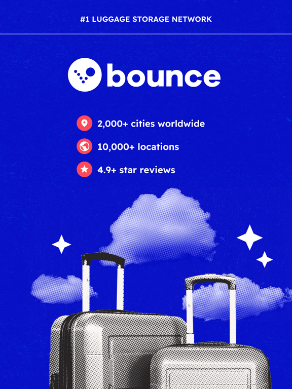 Bounce: Luggage Storage Nearbyのおすすめ画像1