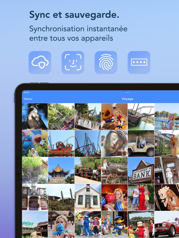 Screenshot #4 pour PersonalLife: Protégez photos