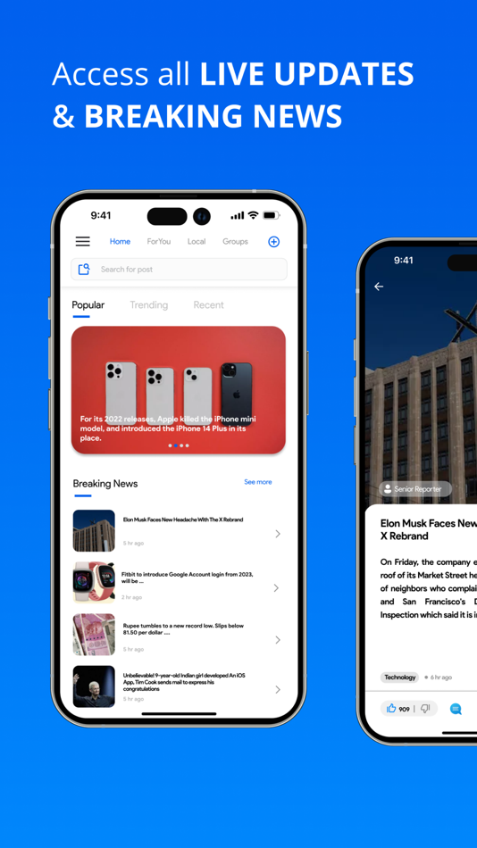 #2. GuglaNews (iOS) By: MeeBuddy Private Limited