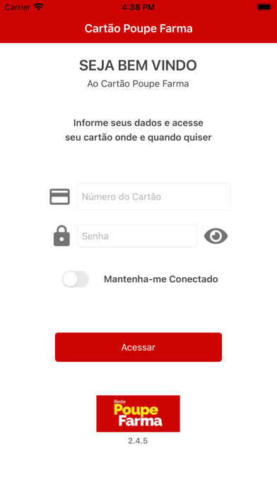 Cartão Poupe Farma Screenshot