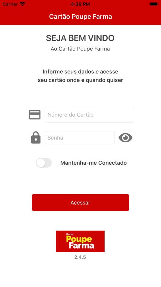 #1. Cartão Poupe Farma (iOS) Με: Algorix Sistemas de Informática