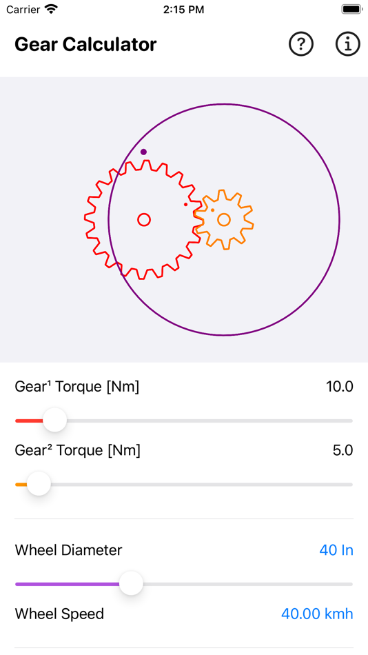 #3. Gear Simulation & Calculation (iOS) Podle: Heng Jia Liang
