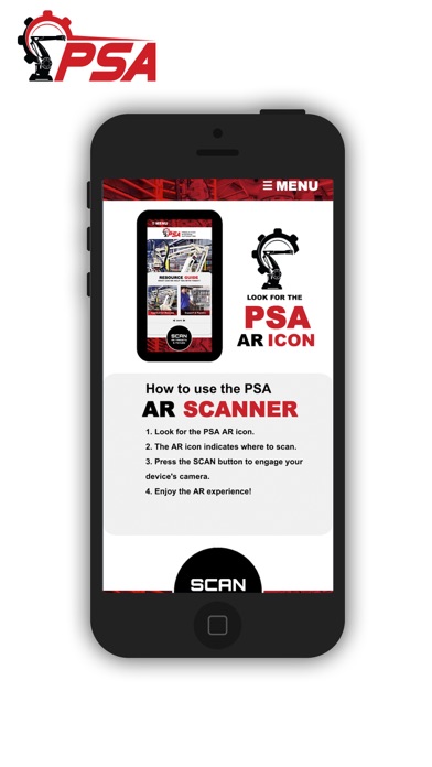 PSA Systems Screenshot