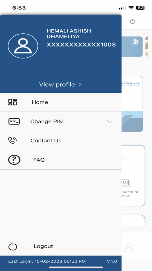 #1. TCBRL - Card Controller (iOS) Podle: THE CO-OPERATIVE BANK OF RAJKOT LIMITED