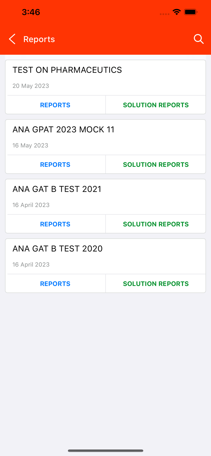 ANA Online Tests GPAT-NIPER