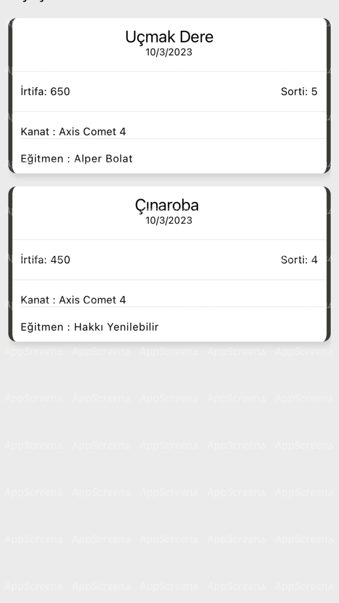 AlpinFly Paragliding Logbook