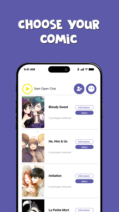 Comic Chat - Make Friends Screenshot