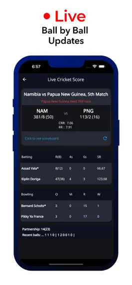 Game screenshot Live Cricket Score - Live Line apk