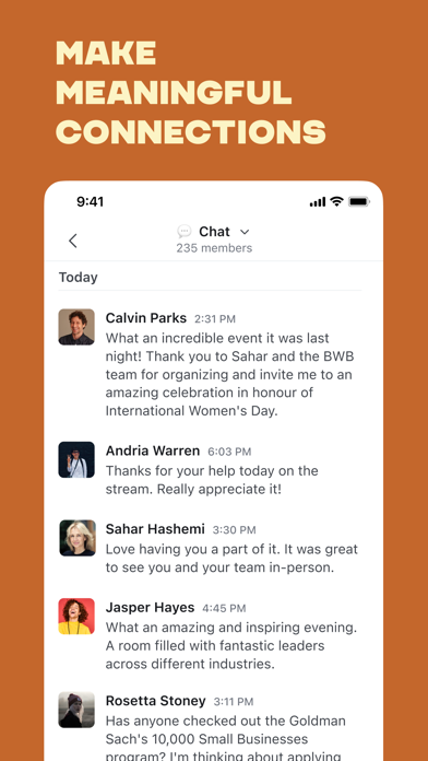 Buy Women Built Community Screenshot
