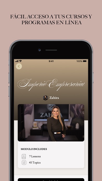 Zahira Domenech Screenshot