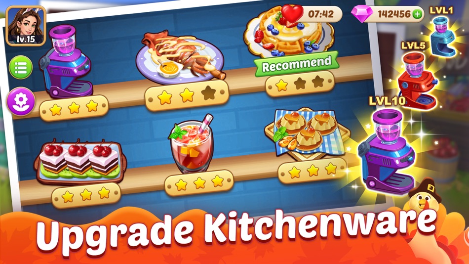 #6. Manor Cooking: Chef Build Town (iOS) 由: HK GRAPEFRUIT TECHNOLOGY LIMITED