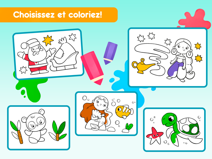 Jeux enfant dessin and coloriage
