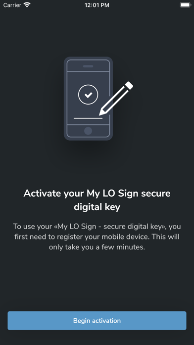 My LO Sign Screenshot