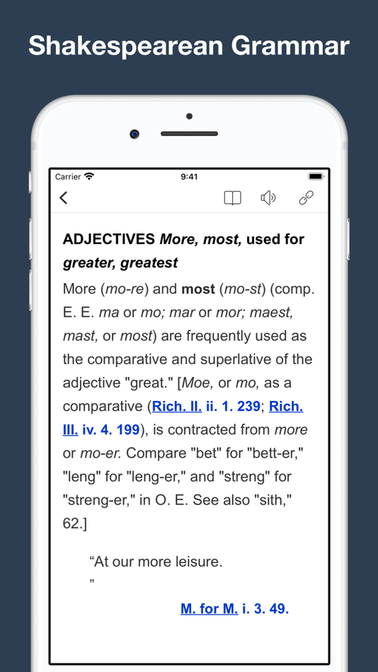 #6. A Shakespearean Grammar (iOS) 由: Trang Hoai