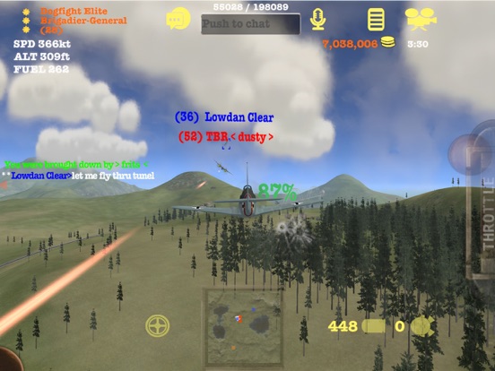 Screenshot #1 for Dogfight Elite Airplane Combat