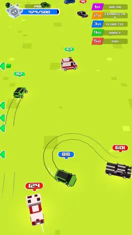 Game screenshot Voxel Cars IO mod apk