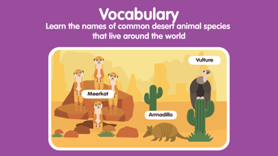 Learn Desert Animals for kids Screenshot