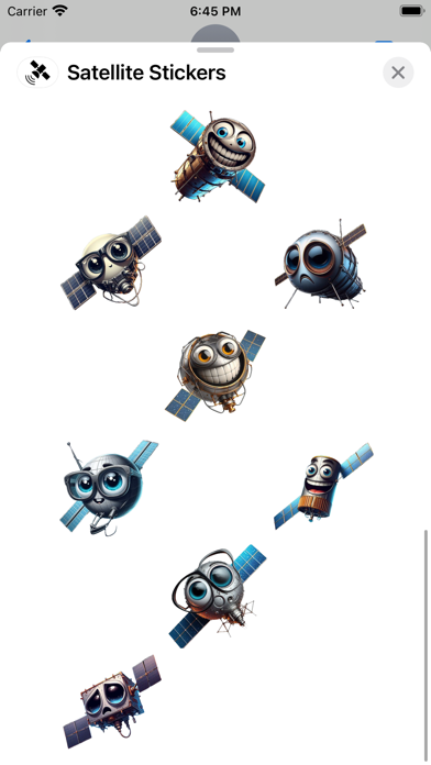 Screenshot #3 pour Satellite Stickers