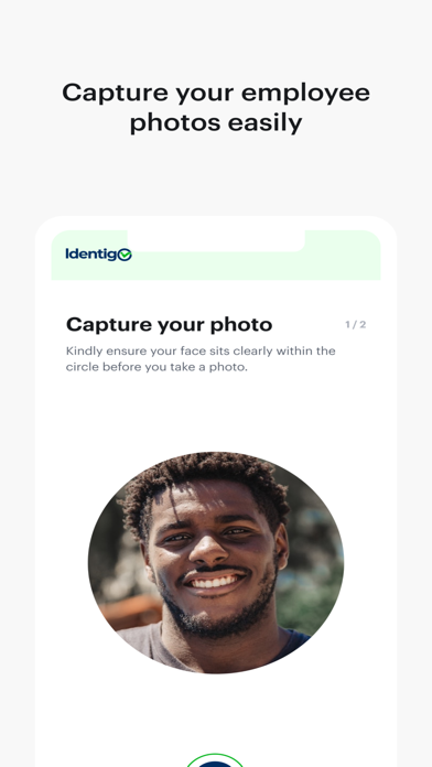 Identigo Screenshot