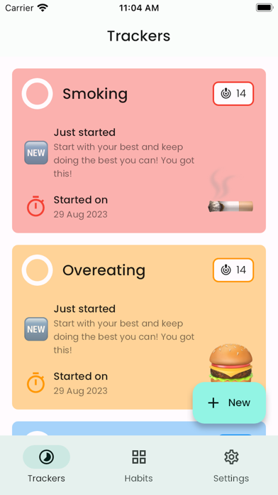 QuitSmart: Track Bad Habit Screenshot