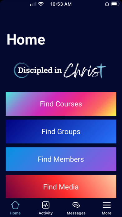 Discipled In Christ Screenshot