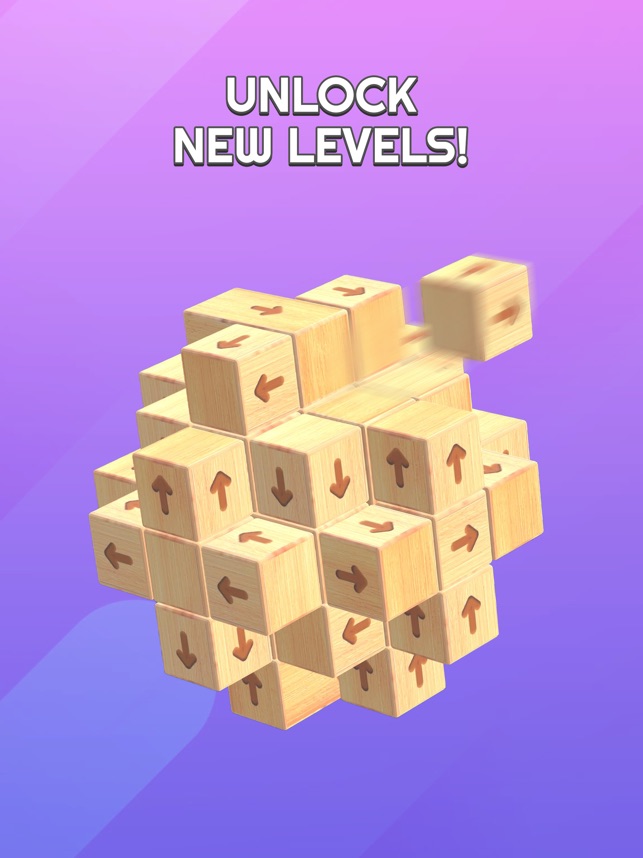 TAP 3D WOOD BLOCK AWAY free online game on