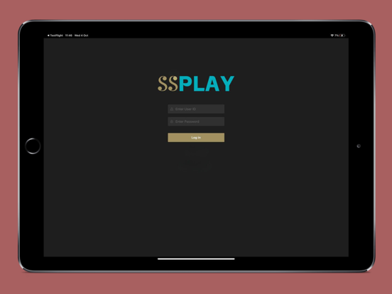 SSPlay iPad screenshot 1 - Entertainment app