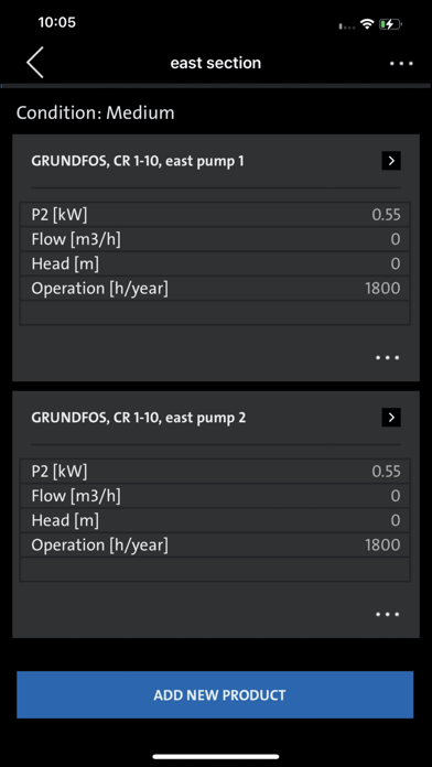 Grundfos Energy Check Tool Screenshot