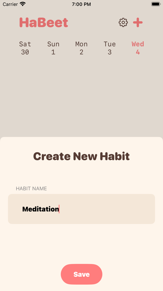 #2. HaBeet - Daily Habit Tracker (iOS) 由: Huanzhou Wang