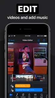 video editor x iphone screenshot 1