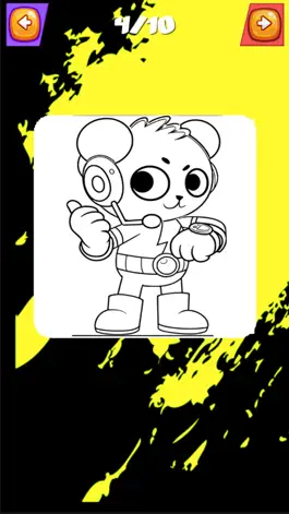 Game screenshot combo world panda coloring mod apk