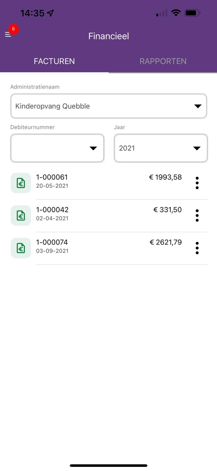 Quebble Ouderportaal