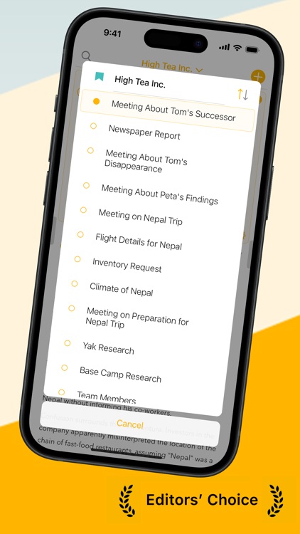 Agenda: Notes meets Calendar screenshot-5