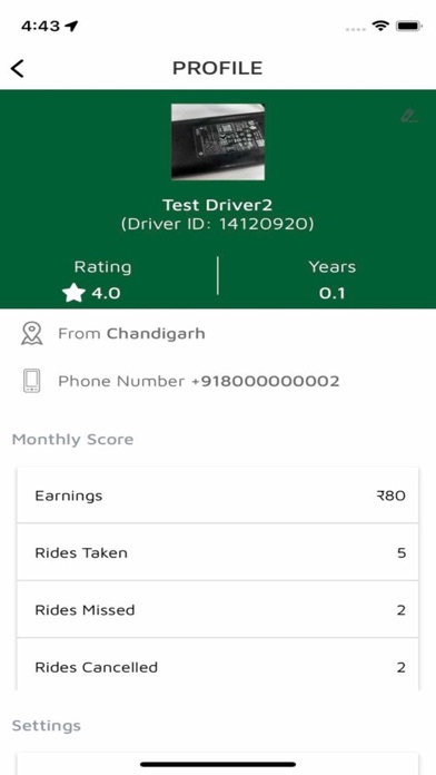 Tiyenda Driver Screenshot