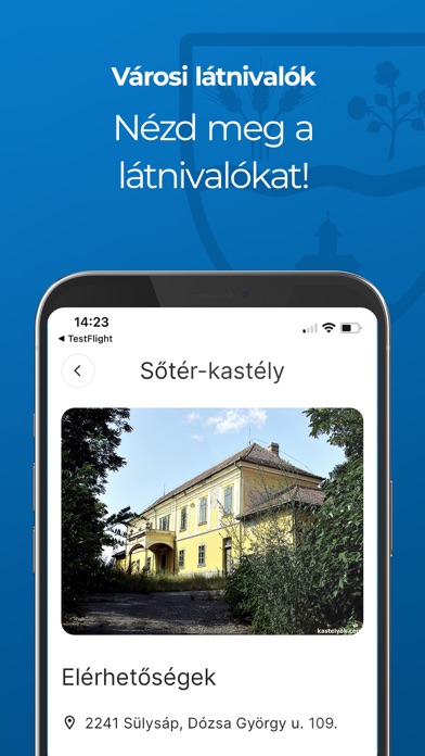 CityApp Sülysáp Screenshot