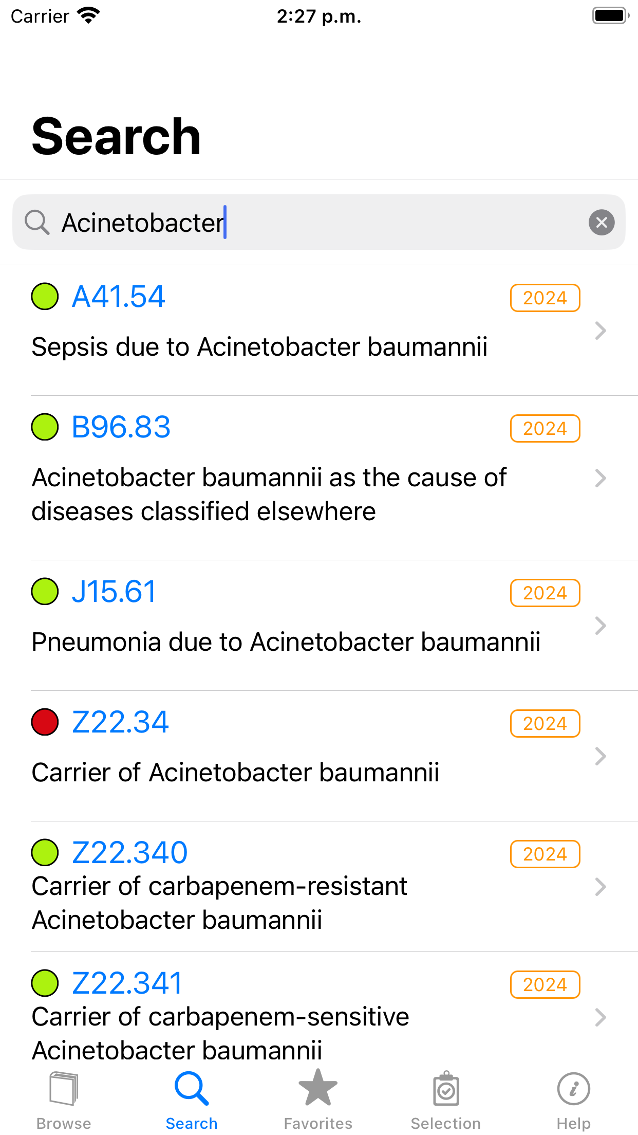 ICD 10 2024