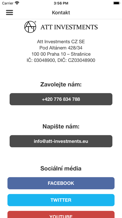 ATT Investments Screenshot