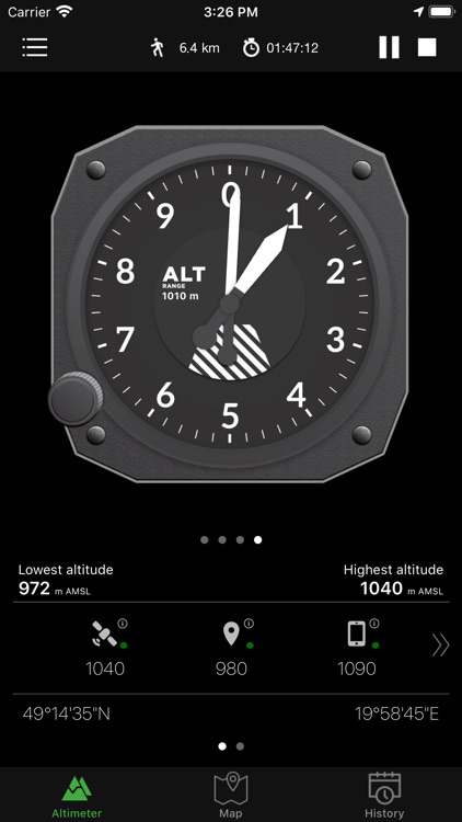 GPS Altimeter - Altitude & Map screenshot-7