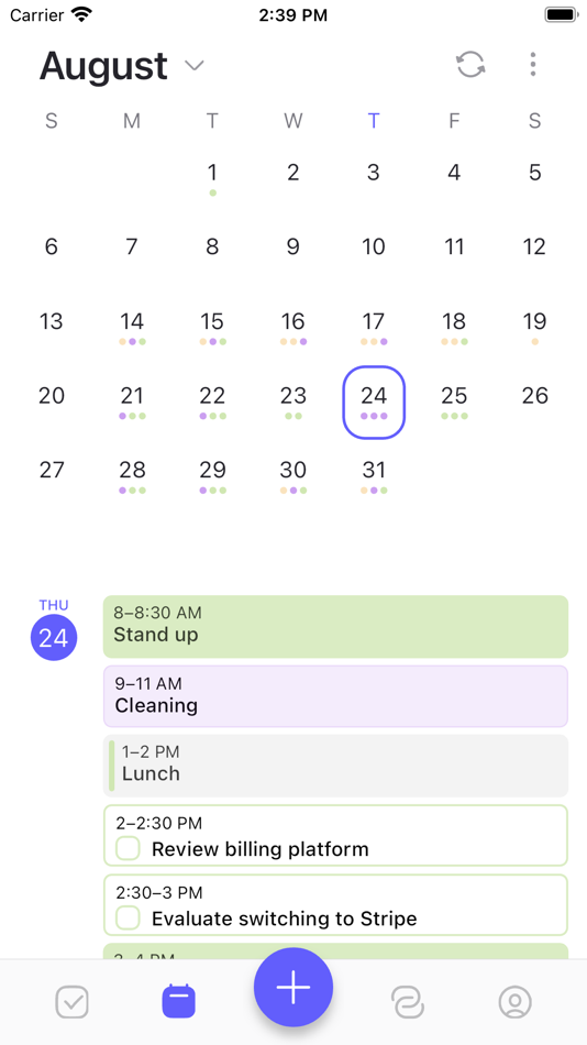 #6. Morgen Calendar & Task Manager (iOS) 由: Morgen