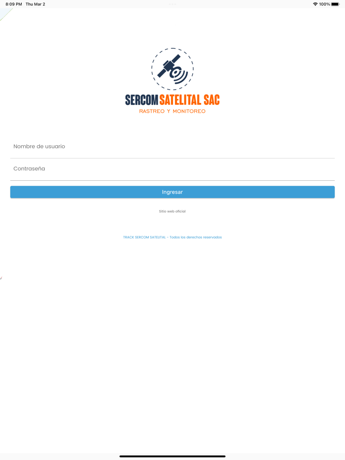 TRACK SERCOM SATELITAL